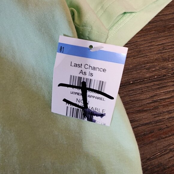 Adidas Women's 3-stripes Baby Tee NWT Green Large - Picture 6 of 11